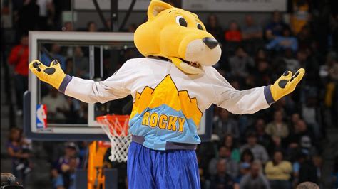 Denver nuggets mascot passed ouf